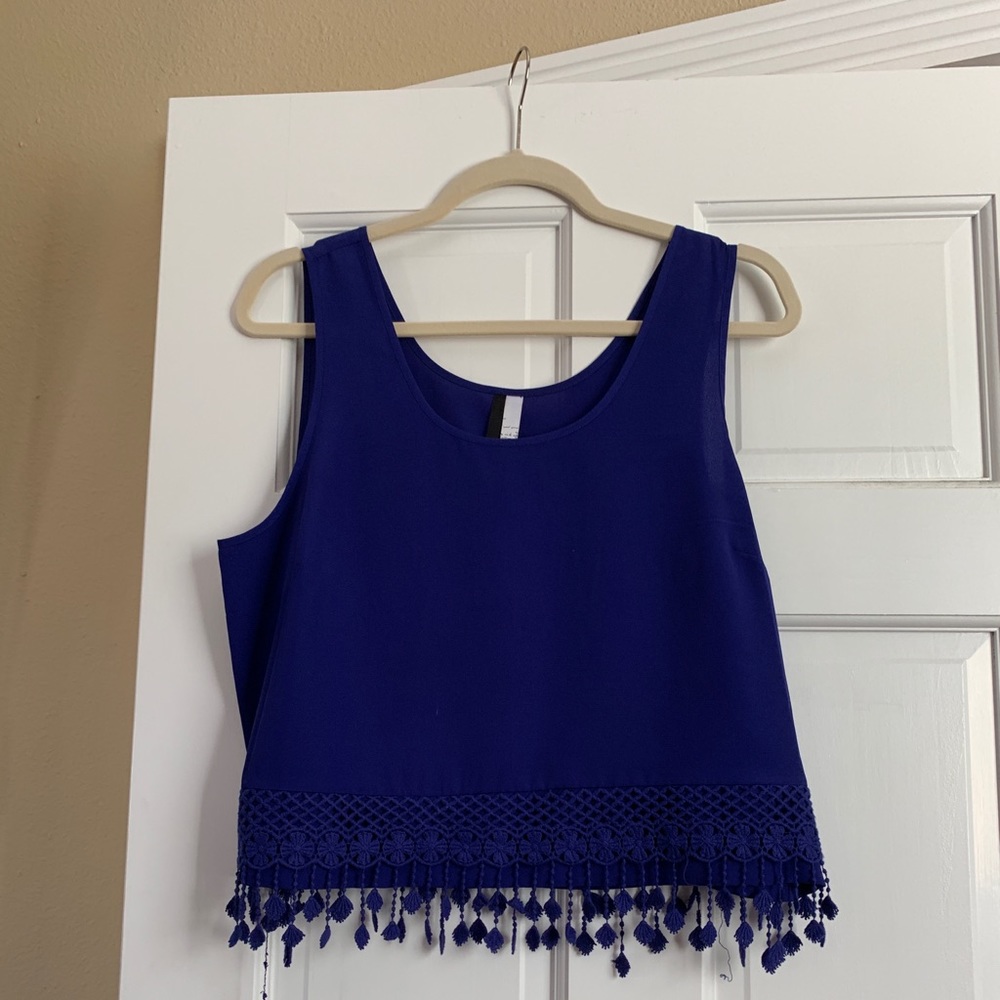 Kenzie Blue Tank Top!